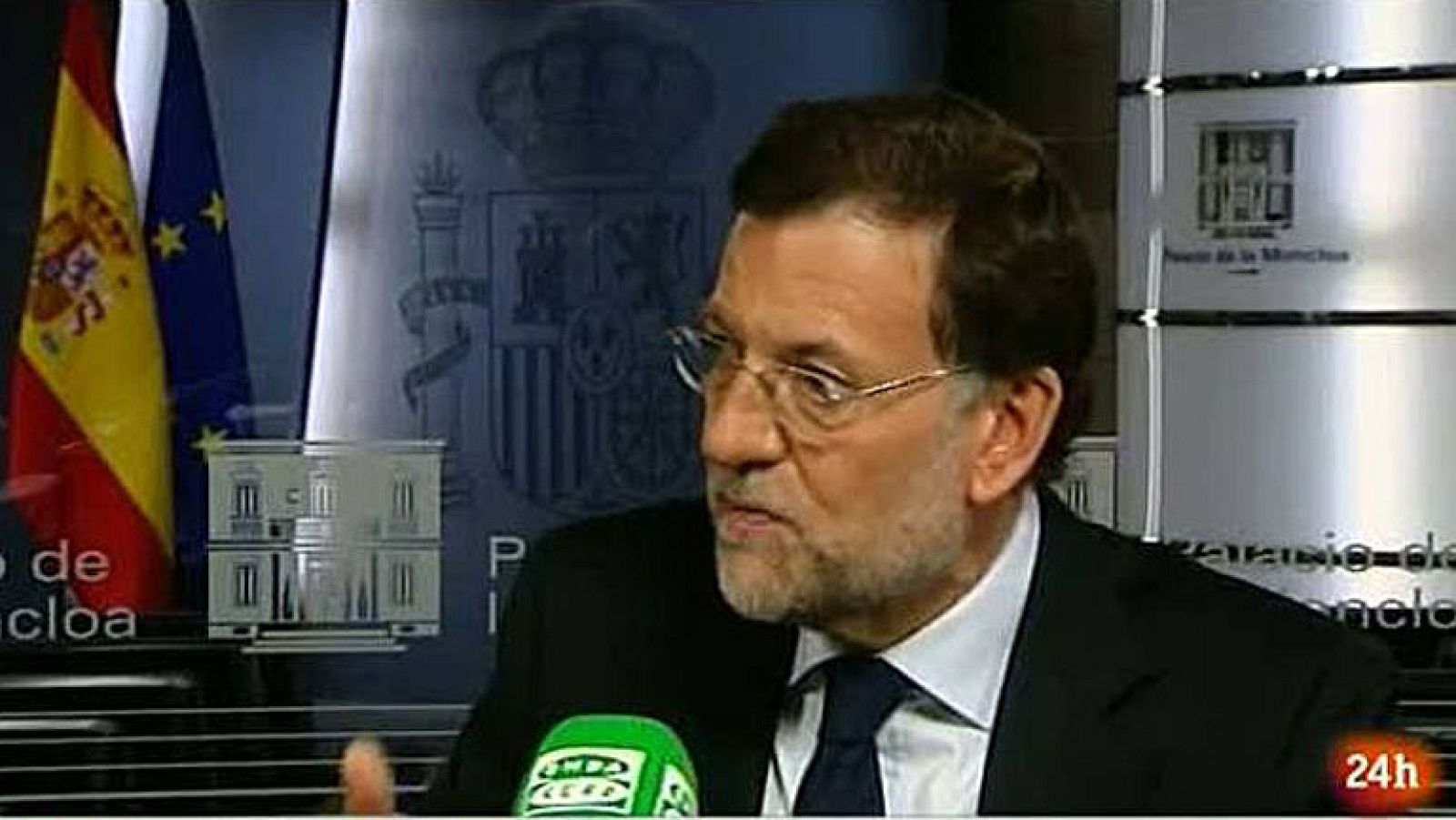 Rajoy, dispuesto a inyectar dinero público a los bancos en una "situación límite" - Informativo 24h | Ver