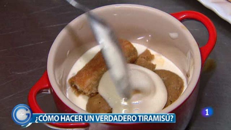 Más Gente - Más Cocina - Tiramisú artesanal