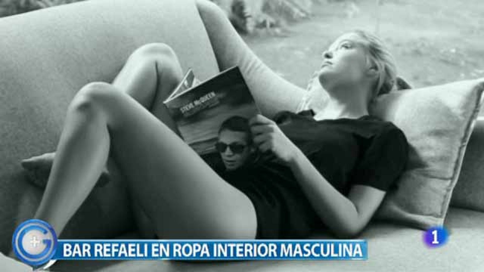 Más Gente - Bar Refaeli se desnuda para promocionar su ropa interior masculina