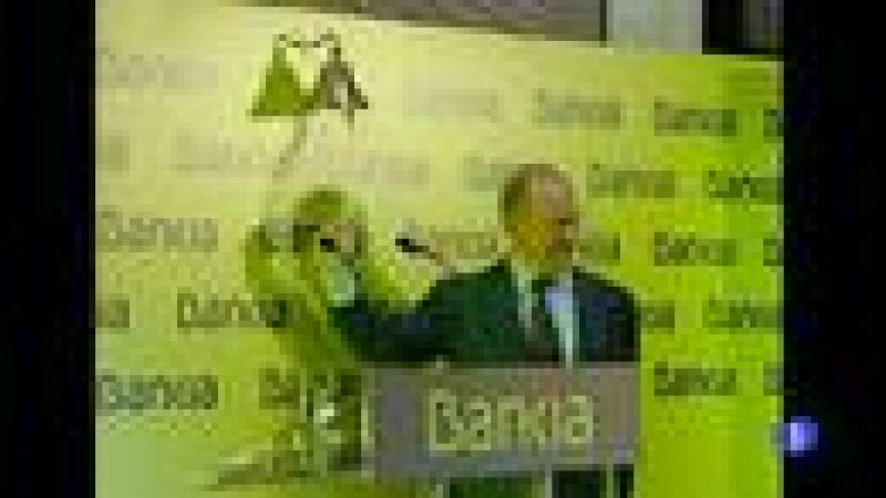 Rodrigo Rato acaba de presentar la dimisión como presidente de Bankia 