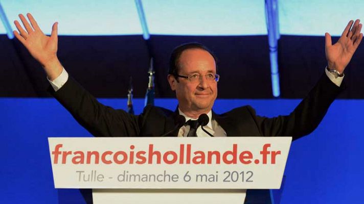 Hollande, presidente de Francia