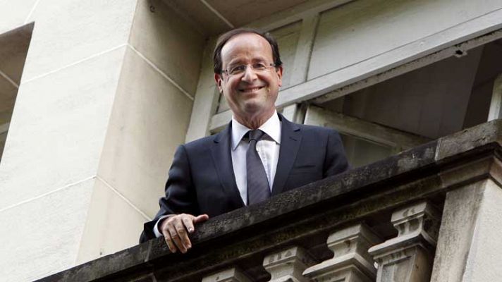 Telediario 1 - Nuevo Gobierno de Hollande
