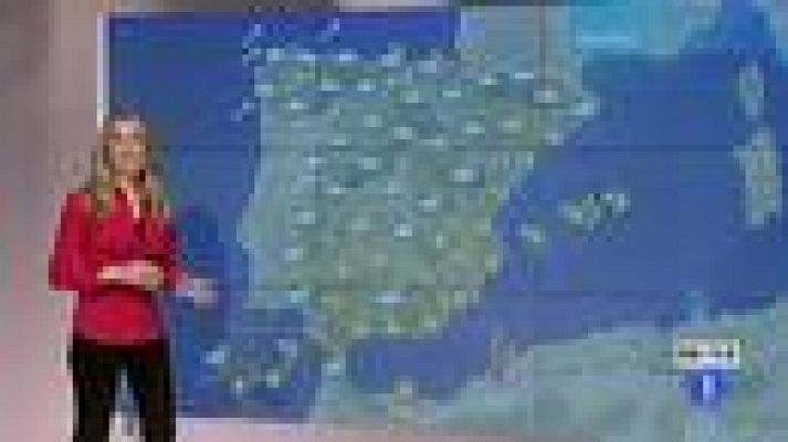 Chubascos intermitentes en Galicia y subida generalizada de las temperaturas