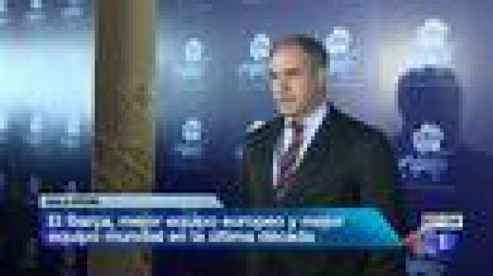 Telediario 1 - El Barça se hace con 7 premios de la IFFHS