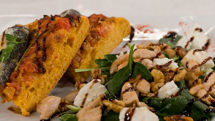 RTVE Cocina - Pan con sardinas y tomate