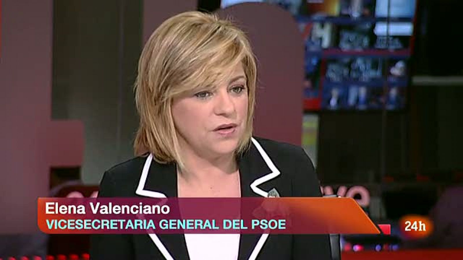 La noche en 24h: Elena Valenciano asegura que "el rescate de Bankia es una buena decisión"  | RTVE Play