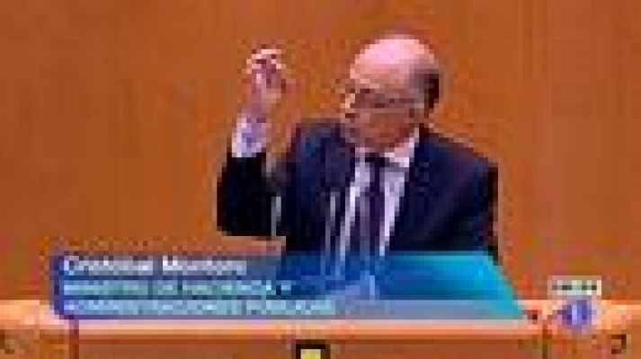 Telediario 1 - Hacienda compensará la subida del IVA con una bajada de las cotizaciones sociales