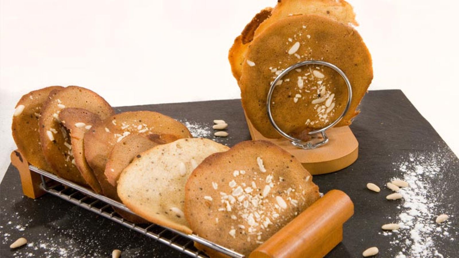  Saber cocinar - Tulipas de café con piñones