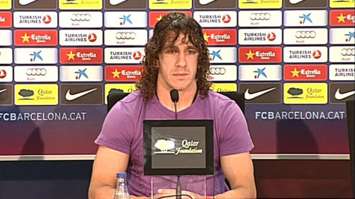  - Carles Puyol: "Creo que es imposible estar en la Eurocopa"
