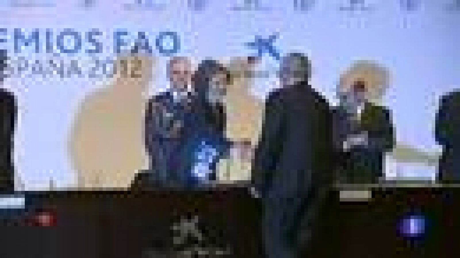 La Corporación RTVE recibe el premio FAO de comunicación