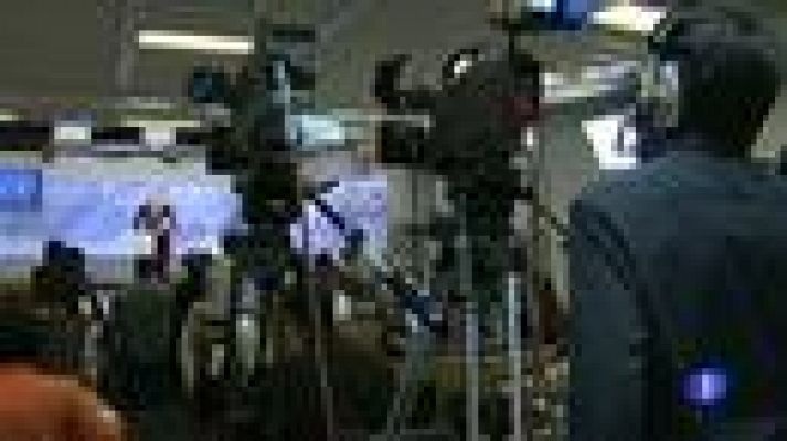 Telediario 1 - Reunión sobre la reforma financiera