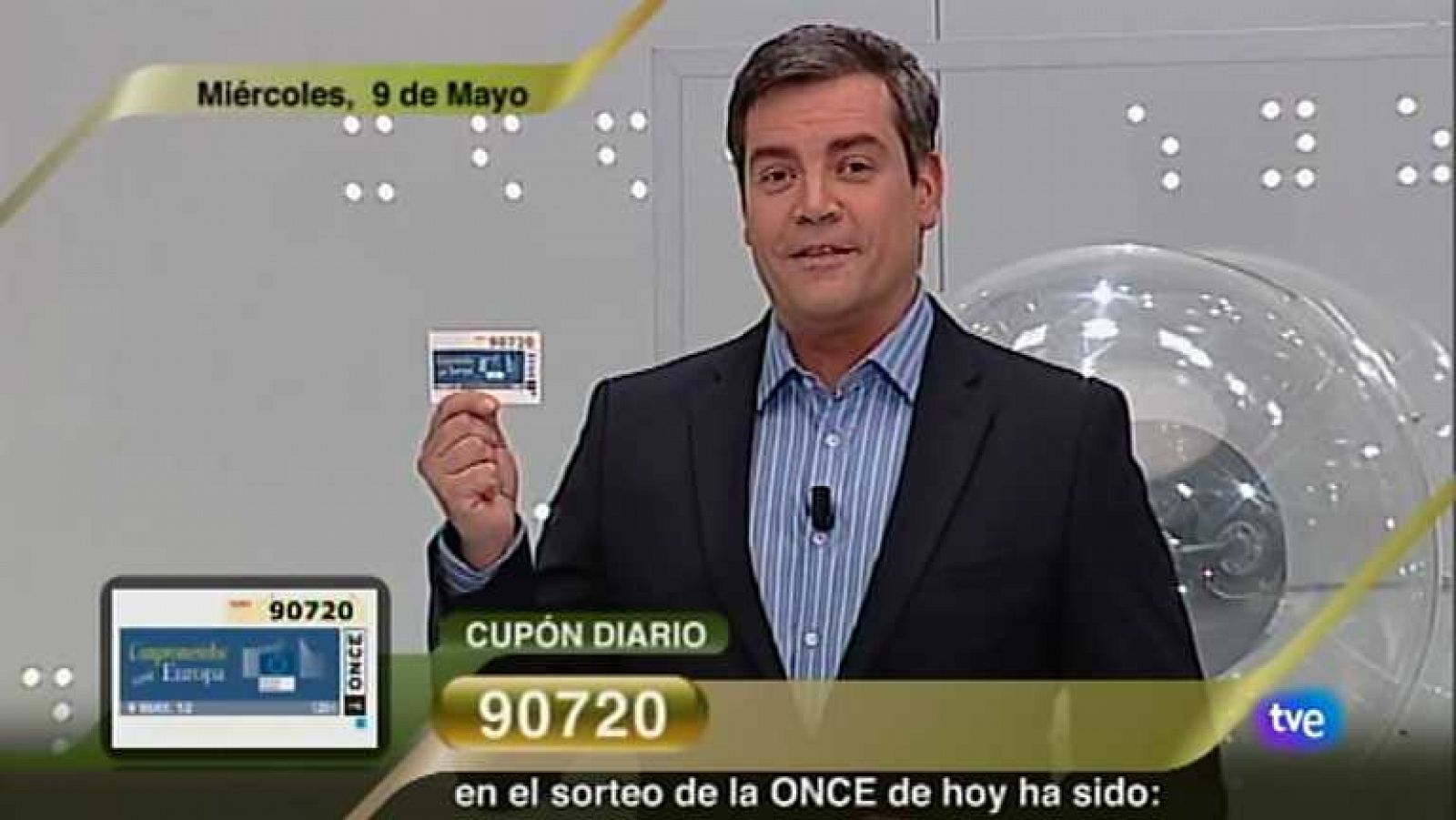 Sorteos ONCE: Sorteo ONCE - 09/05/12 | RTVE Play