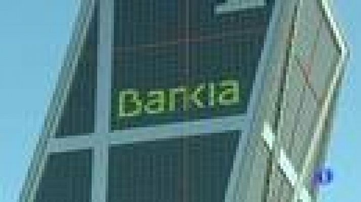 Telediario 1 - Reestructuración de Bankia