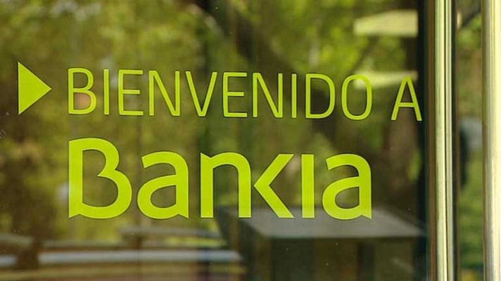 Telediario 1 - Bankia ha perdido ya 700 millones