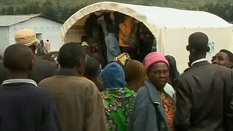 Miles de congoleños huyen de la violencia sistemática que arrasa sus pueblos