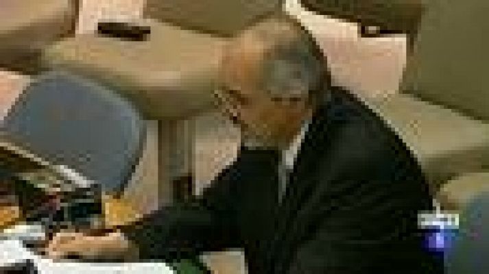 Telediario 1 - El Consejo de Seguridad de la ONU condena los "ataques terroristas" en Damasco