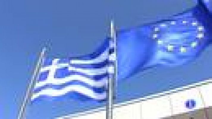 Telediario 1 - Grecia y la eurozona