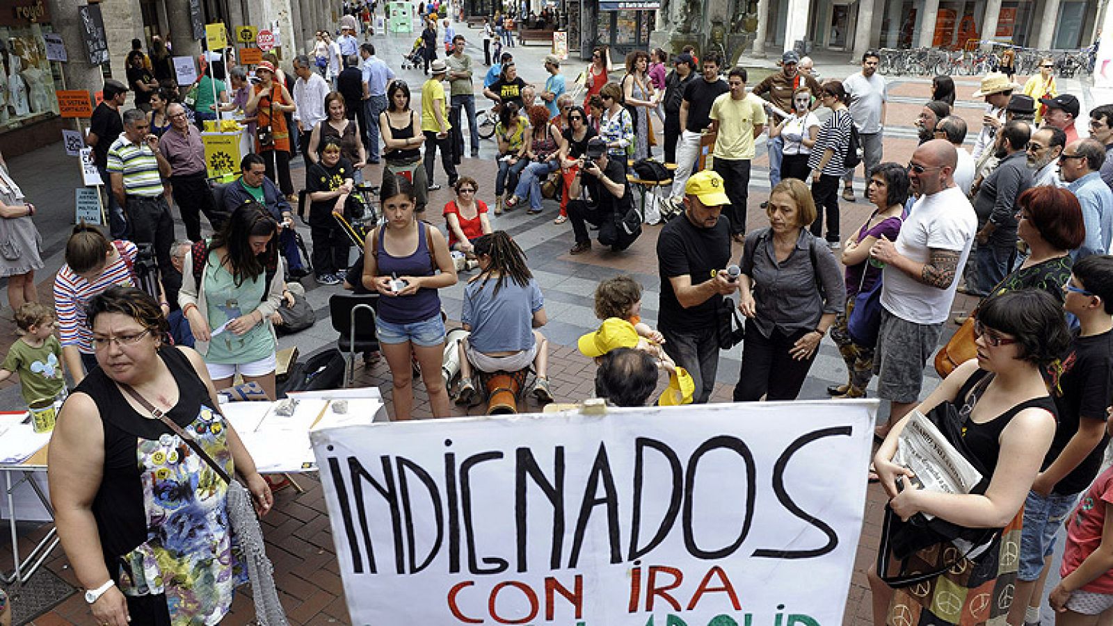 Concentraciones en unas 80 ciudades españolas para recordar el 15M