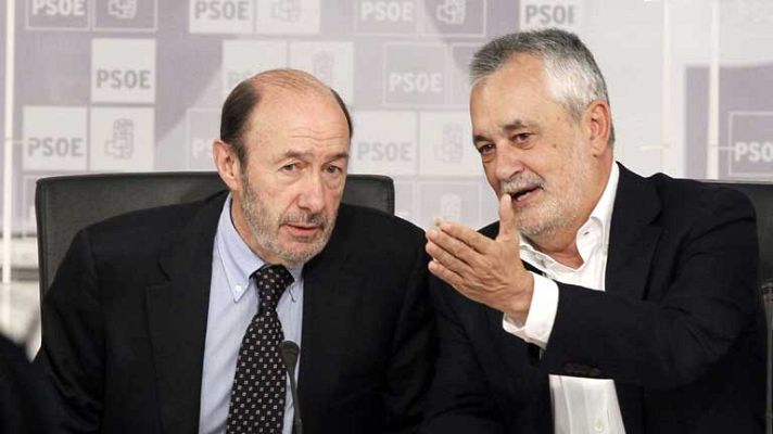 Telediario 1 - Rubalcaba valora la nueva reforma financiera