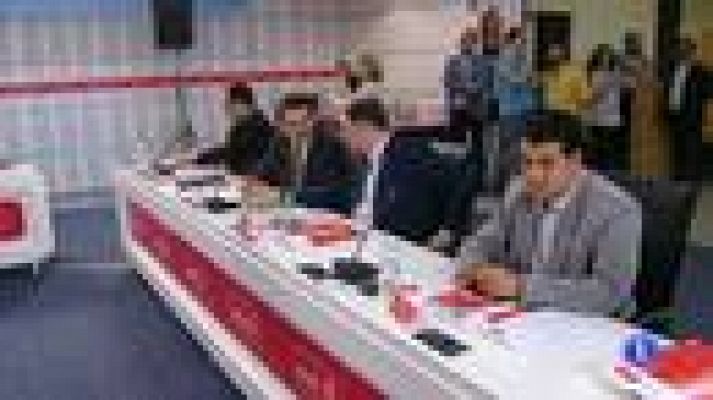 Telediario 1 - Hoja de ruta PSOE para la crisis