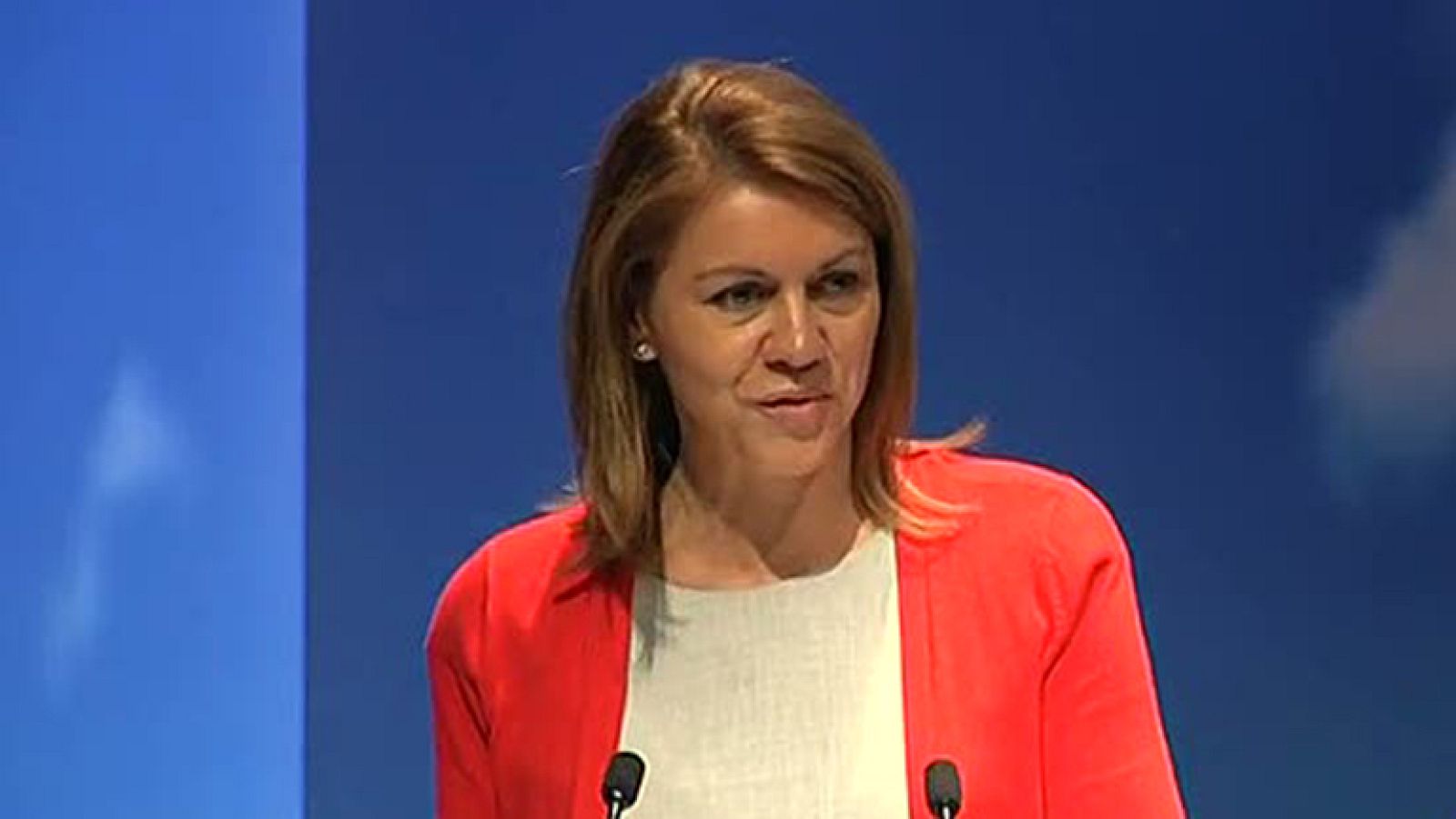 Dolores de Cospedal critica la herencia recibida del PSOE