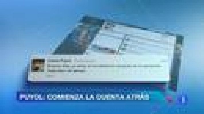 Telediario 1 - Puyol operado con éxito