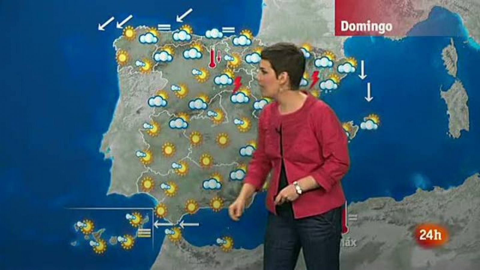 El tiempo: Tormentas fuertes en Cataluña | RTVE Play