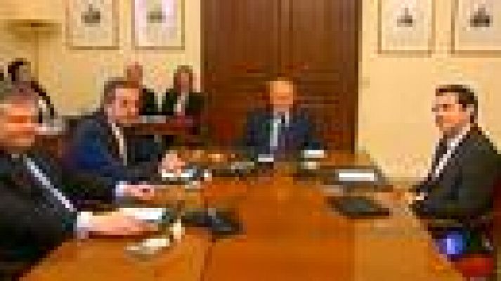 Telediario 1 - En Grecia siguen las negociaciones