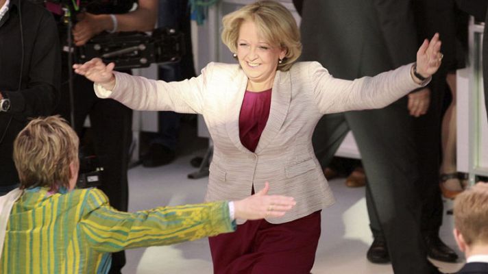 Telediario 1 - Derrota del CDU en Alemania