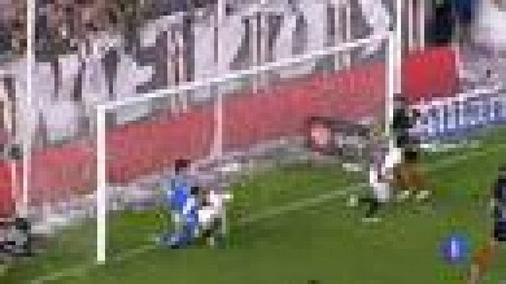 Tamudo marca el gol de la salvación para el Rayo