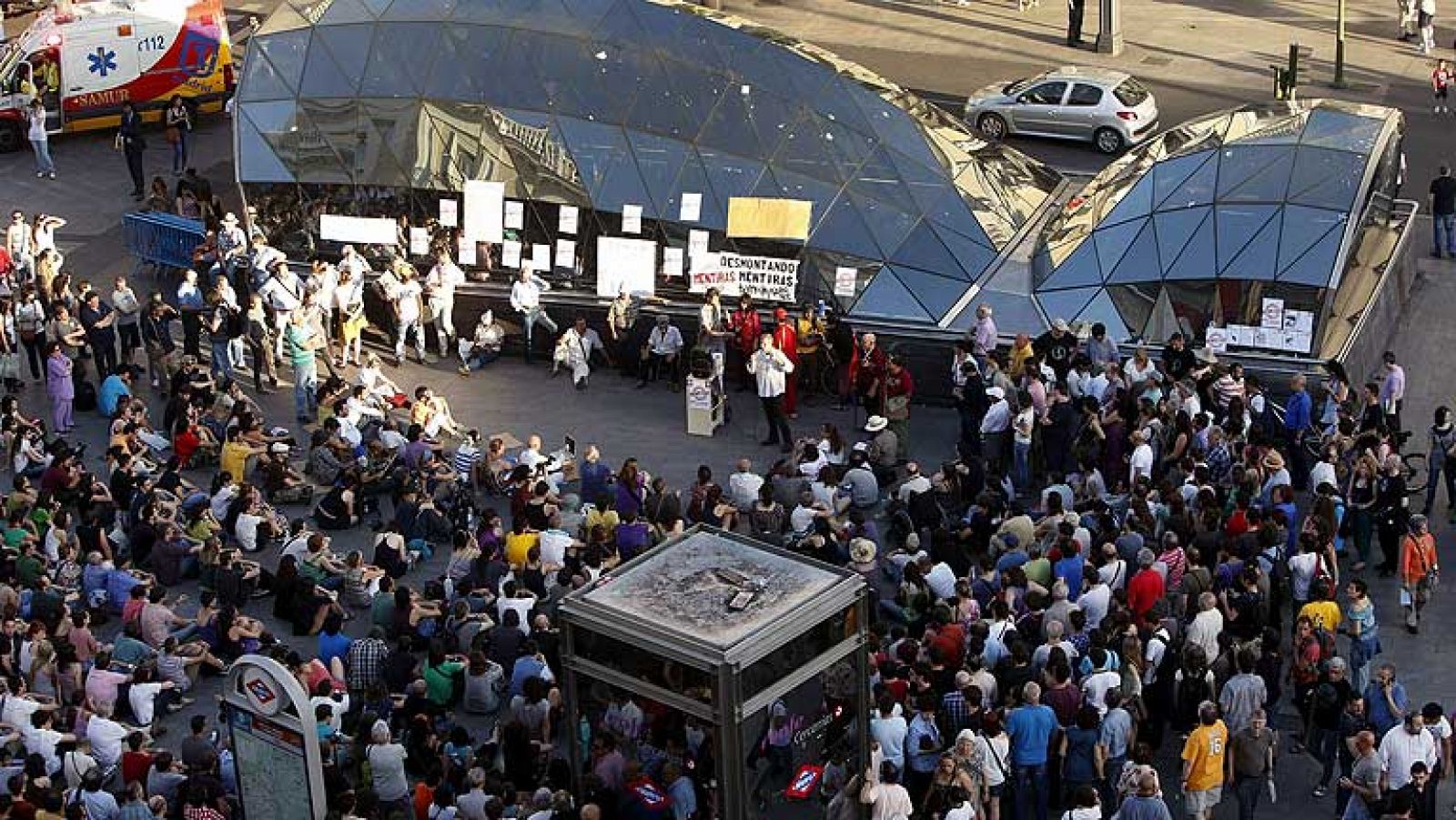 El movimiento 15M sigue conmemorando su primer aniversario