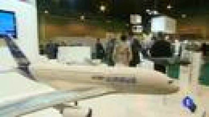 Telediario 1 - Conociendo la industria aeronáutica