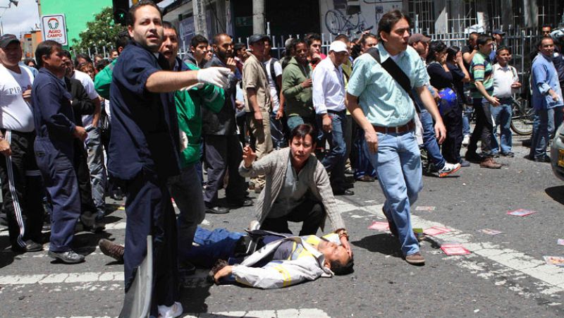Un atentado en la capital colombiana deja al menos dos muertos y 30 heridos