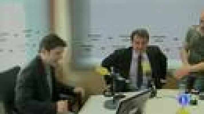 Telediario 1 - Laporta vuelve a arremeter contra la directiva del Barça