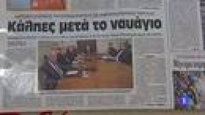 Telediario 1 - Elecciones en Grecia