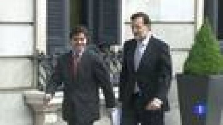 Telediario 1 - Rajoy no cree posible un rescate