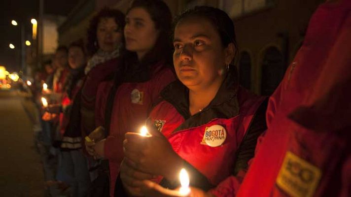 Telediario 1 - FARC, tras el atentado de Londoño