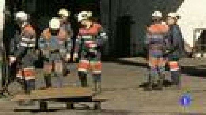 Telediario 1 - Recortes en la minería