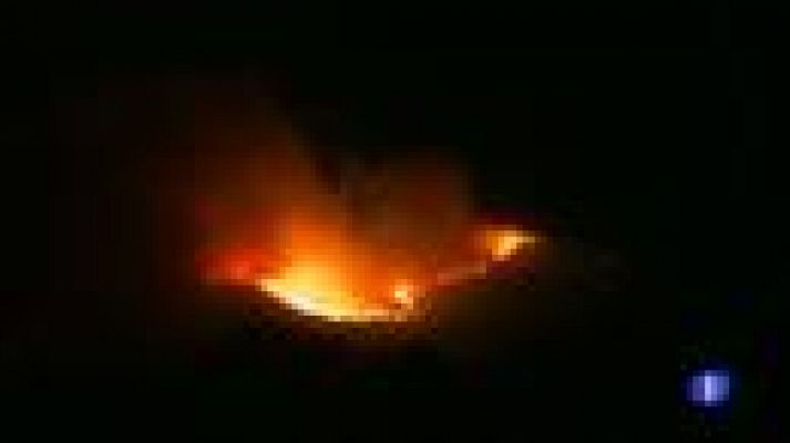 Telediario 1 - 900 hectáreas quemadas