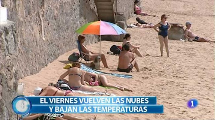 Las temperaturas descienden