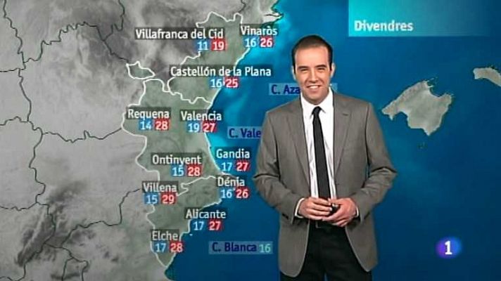 El tiempo en la Comunidad Valenciana - 17/05/12