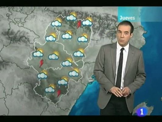 El tiempo en Aragón - 17/05/12