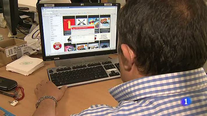Telediario 1 - Timo a través de internet