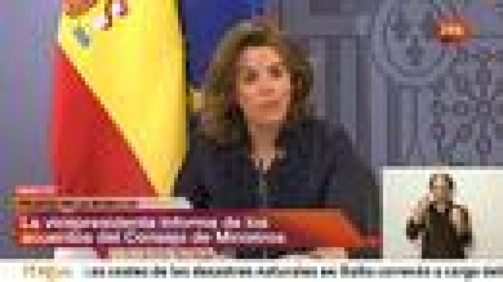 Informativo 24h: Sáenz de Santamaría: El PP buscará el máximo consenso para elegir al presidente de RTVE | RTVE Play