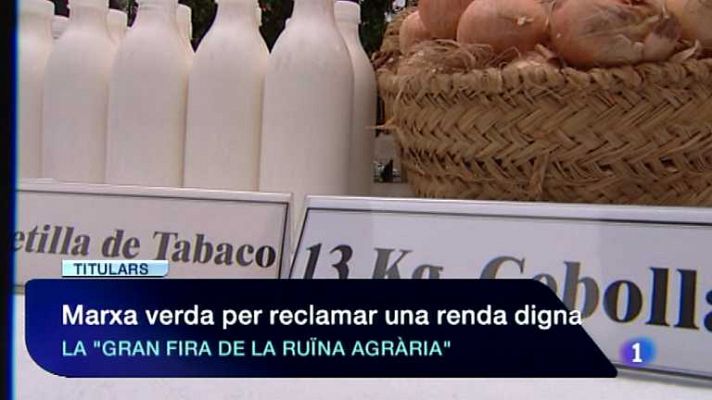 L'informatiu - Comunitat Valenciana - La Comunidad Valenciana en 2' -  18/05/12