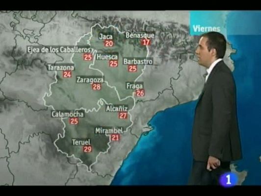 El tiempo en Aragón - 18/05/12