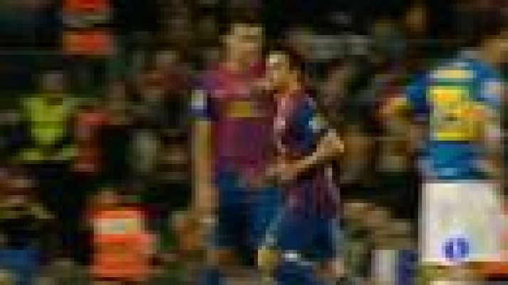 Telediario 1 - Xavi ve a Villa en la Eurocopa