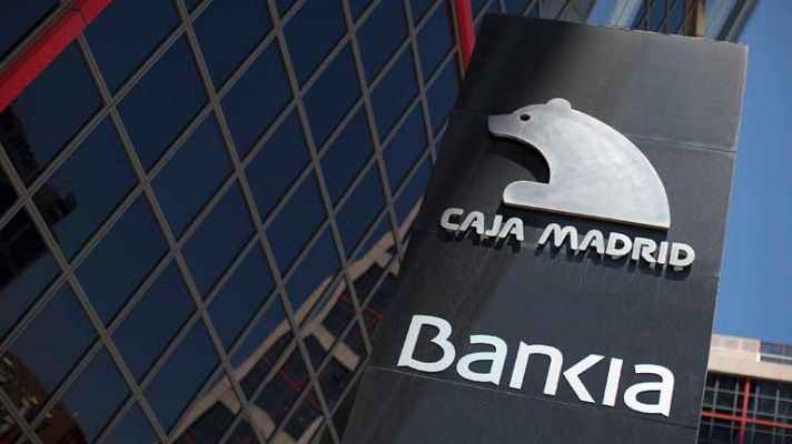 Telediario 1 - Saneamiento de Bankia