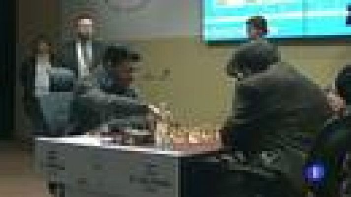 Telediario 1 - El Mundial de ajedrez vuelve a casa