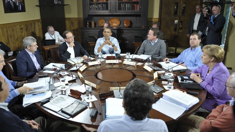  Primera reunión del G8 en Camp David